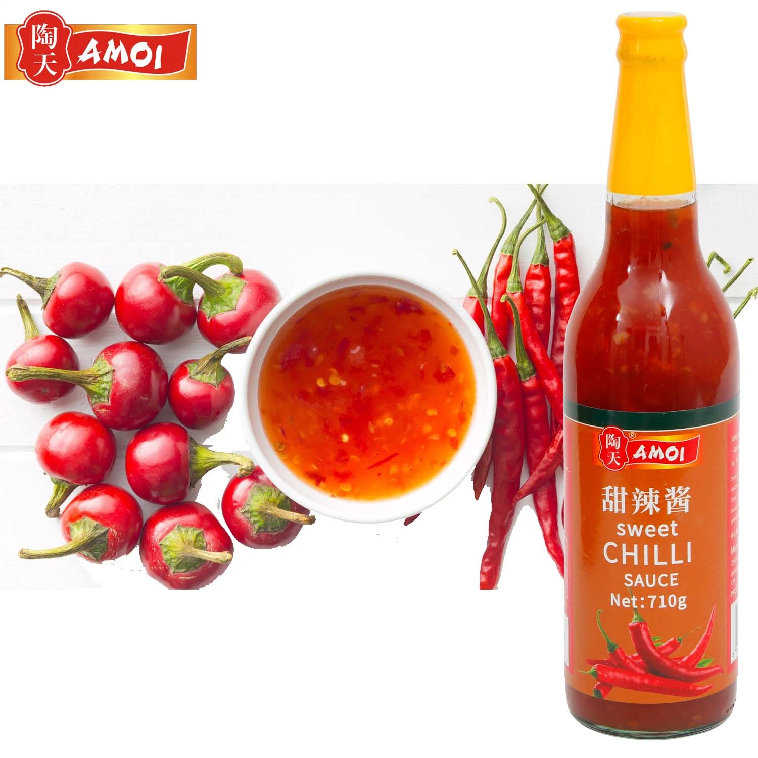 Sweet Chilli Sauce Gluten Free for North America, South America, Eastern Europe, Southeast Asia Markets