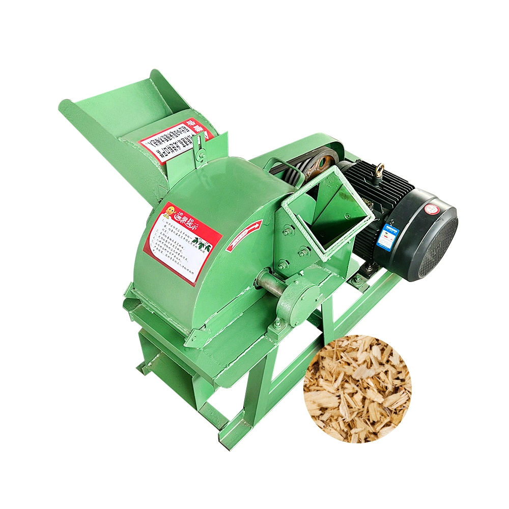 1t Capacity Wood Straw Hammer Mill Machine Wood Chips Sawdust Making Crusher Equipment