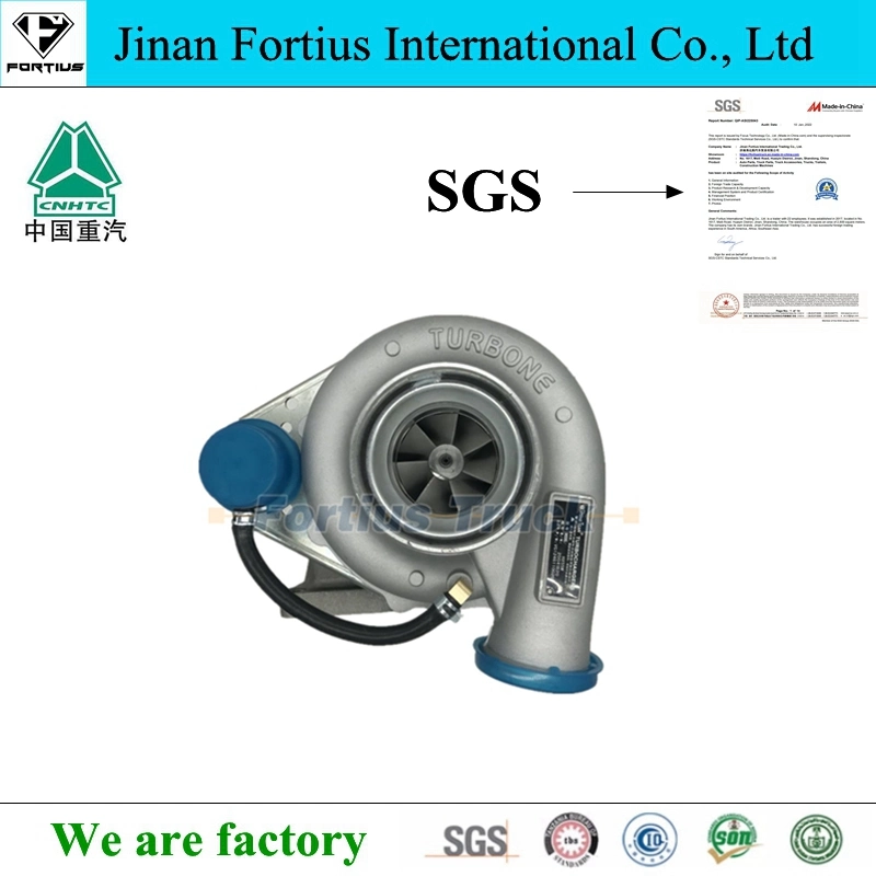 Fortius Sinotruk HOWO Truck Spare Parts Engine Parts Weichai Yuchai Engine Spare Parts Turbocharger Vg1246110020