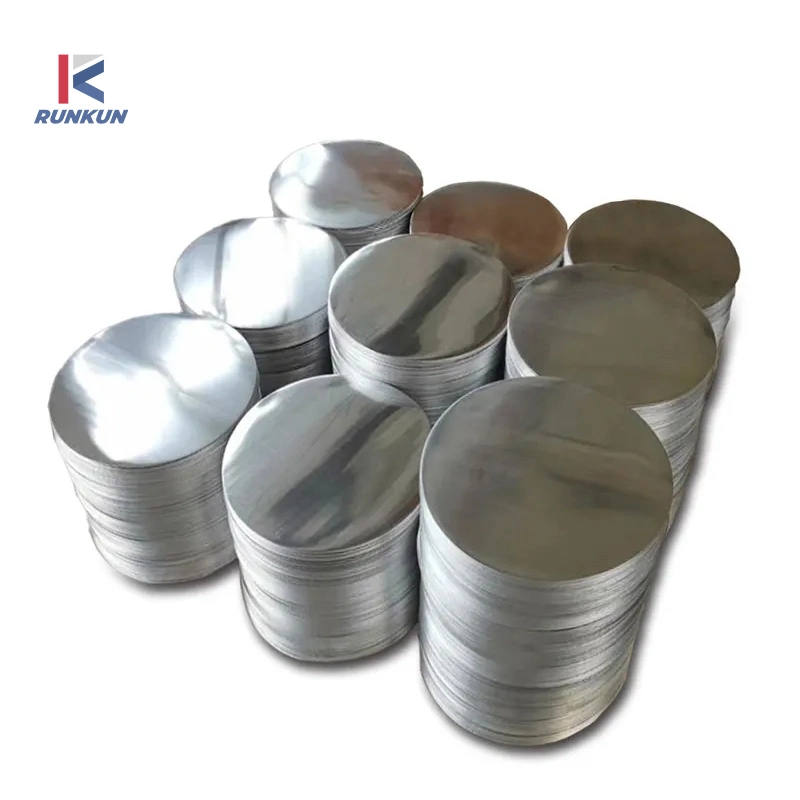 Aluminum Circular Plate, Aluminum Plate, Aluminum Lamp, Kitchen Utensils, Stamping and Stretching Aluminum Circular Plate