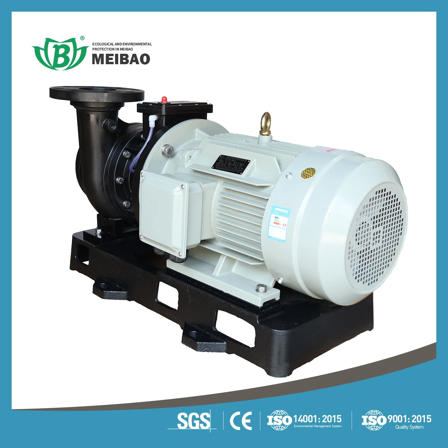 Horizontal Acid Process Chemical Liquid Treatment Pump for Raw Water Intake