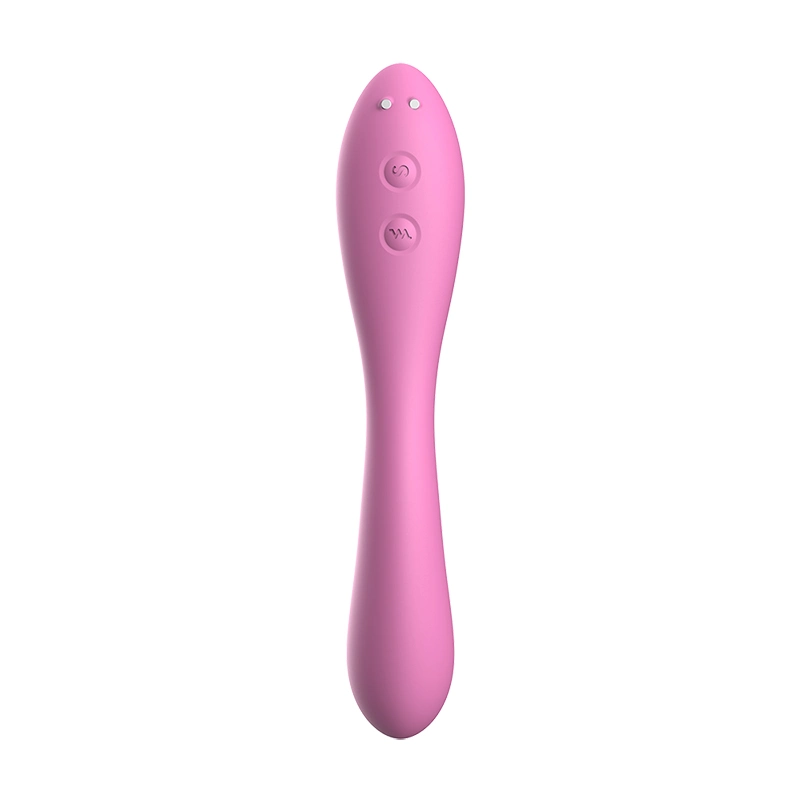 Clítoris recargable de silicona médica y Vibrador de clip de pezón estimular G Point Nipple dispositivo de masaje Juguetes adultos femeninos