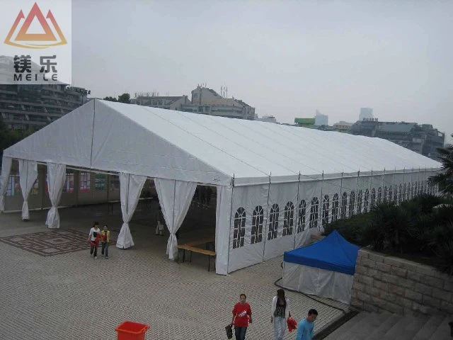 Clear Festival Ceremony Parties Wedding Water&Fire-Proof PVC Aluminum Marquee Tent