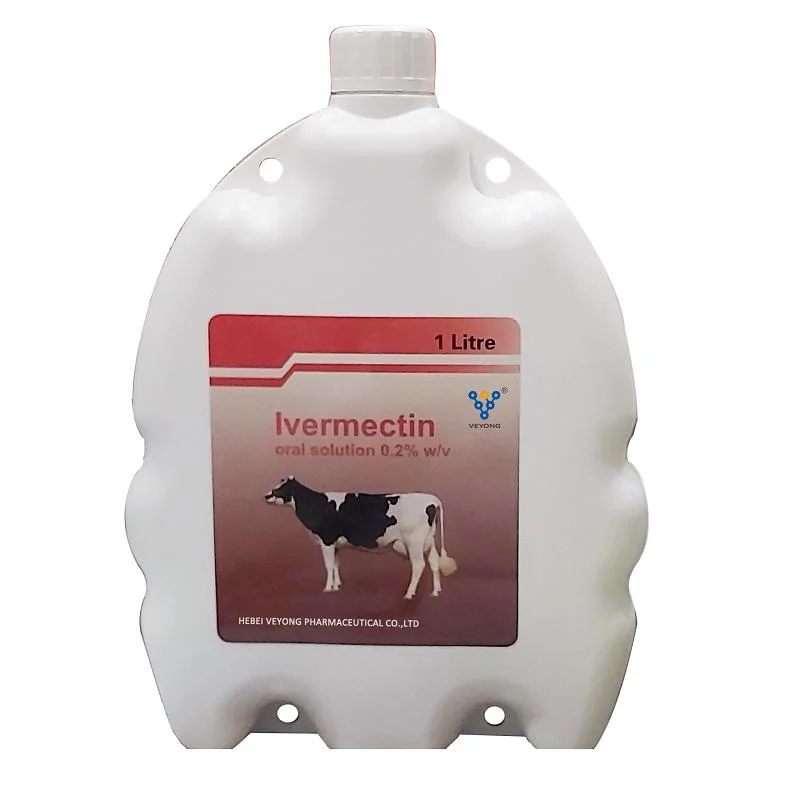 Liquid Solution Ivermectin Oral Solution 0.2% W/V for Cattle, Sheep