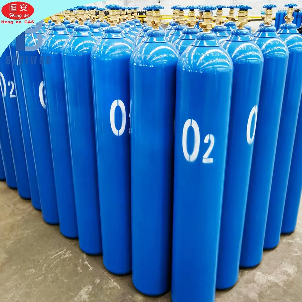 Medical Oxygen Gas in Cylinder 40 Litre Seamless Steel Pure Oxygen Gas