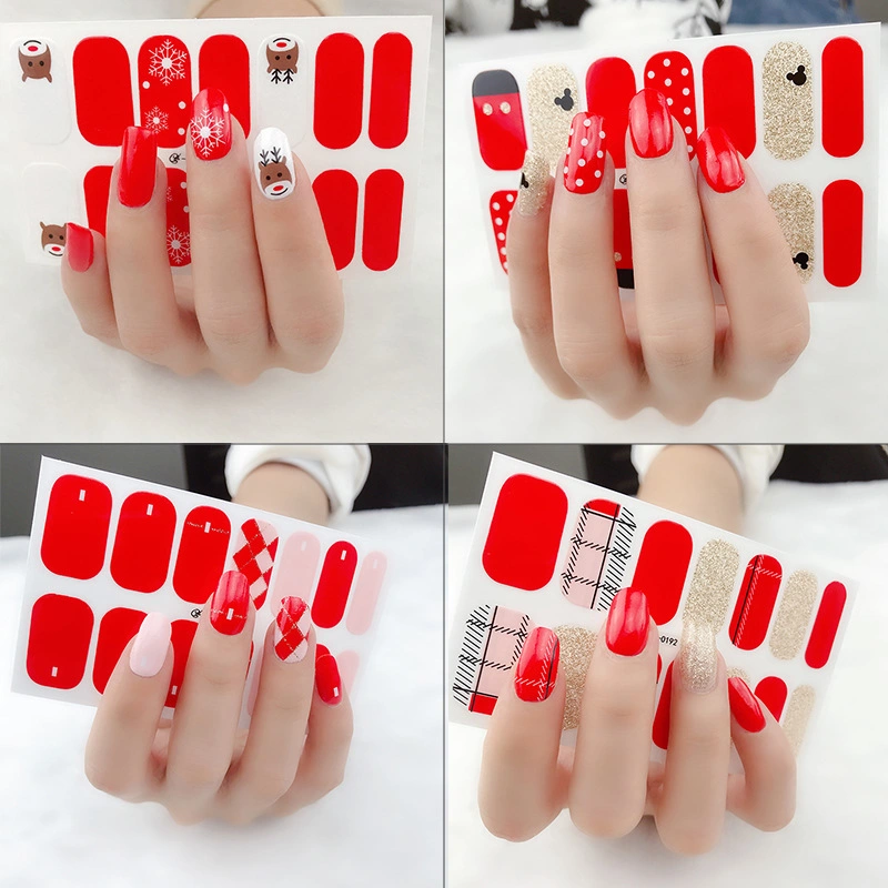 New Nail Patch Ins14 Sticker Small Fresh Full Waterproof Fake Nails