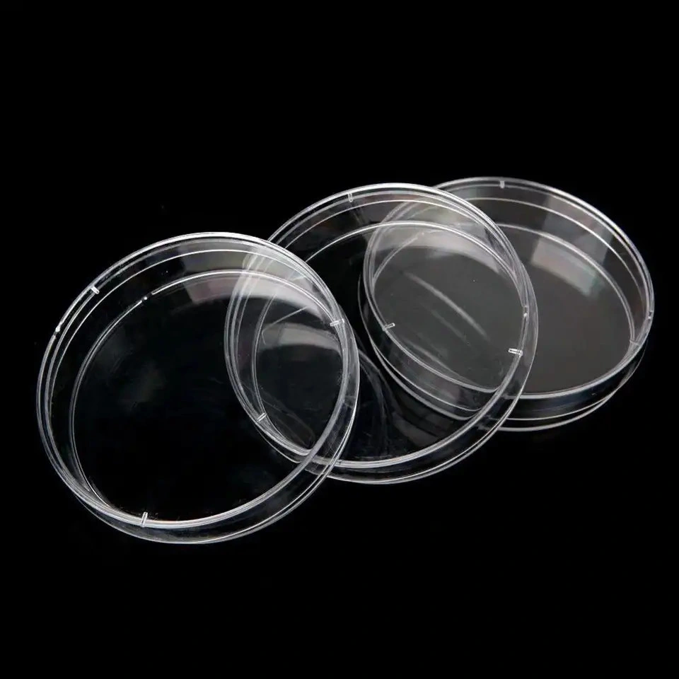 Customized Lab 90X15mm Glass 90mm Petri Dish Sterile