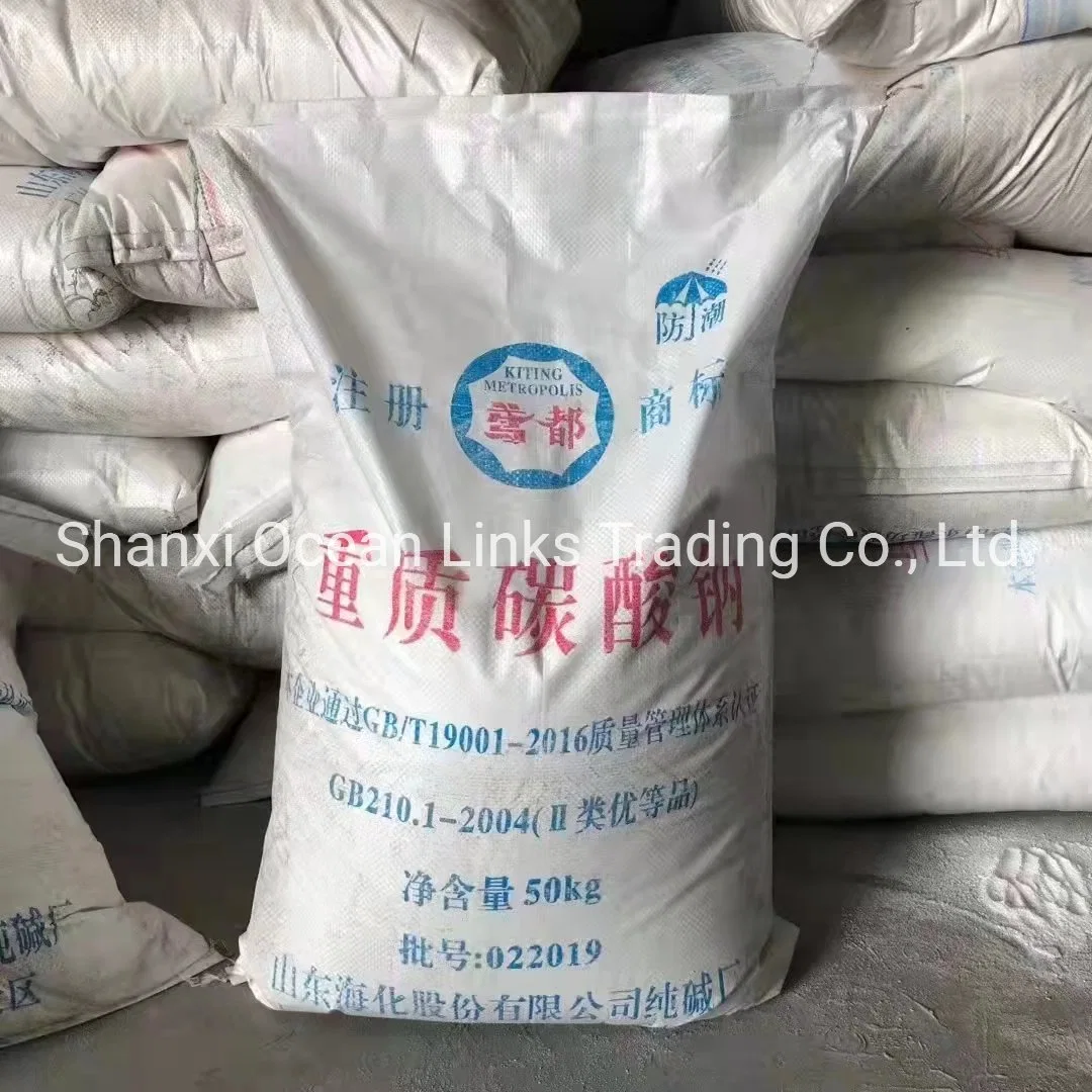 Sodium Carbonate Food/Industry 99.8%, 99.2% Min White Crystal Powder