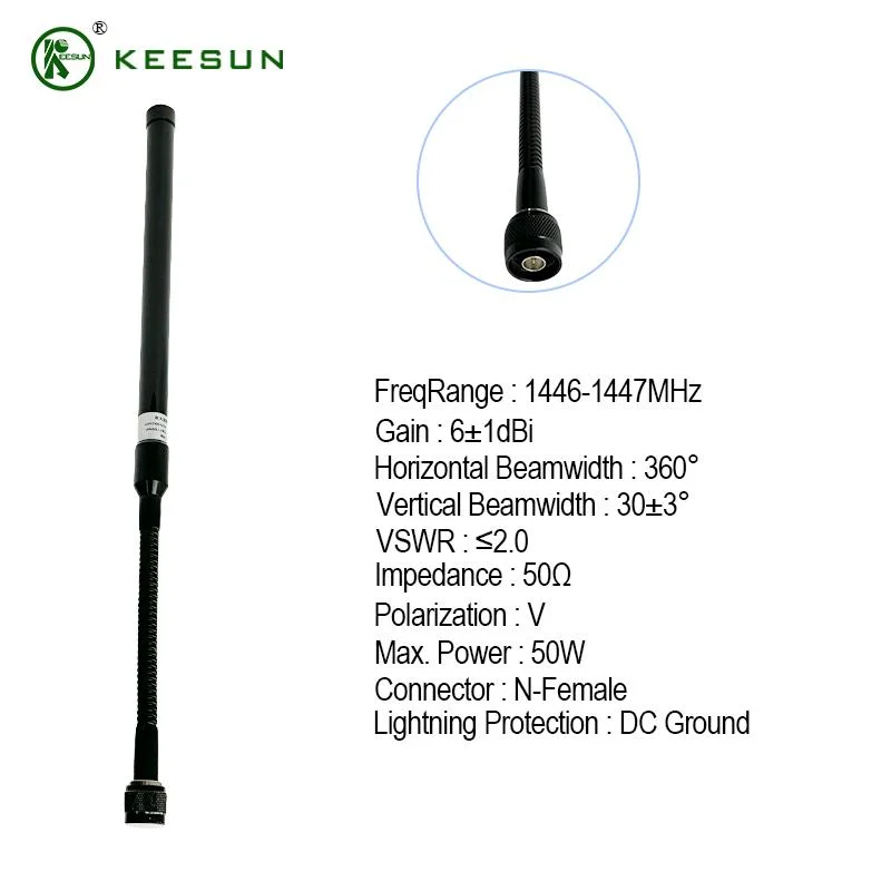 Omni Coaxial Cable VHF UHF WiFi GSM Antenna for Base Station with Coaxial Cable