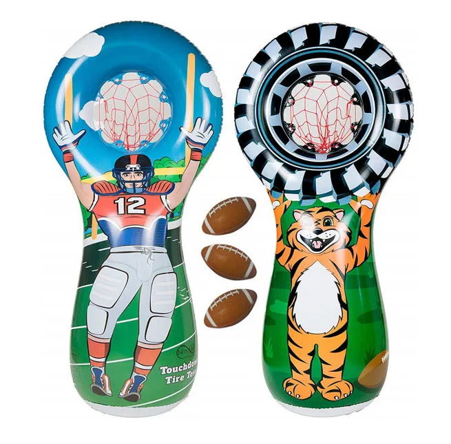 Two Sided Football & Baseball Target Set