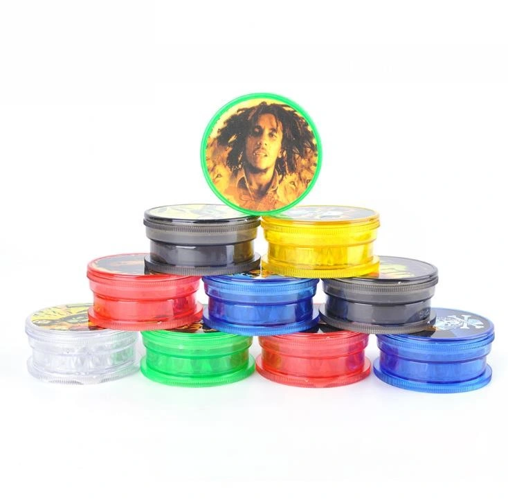 Wholesale/Supplier 40mm 60mm 70mm 75mm 100mm Herb Grinder Accessories Dry Tobacco Smoking Herb Grinder Plastic Somke Grinder