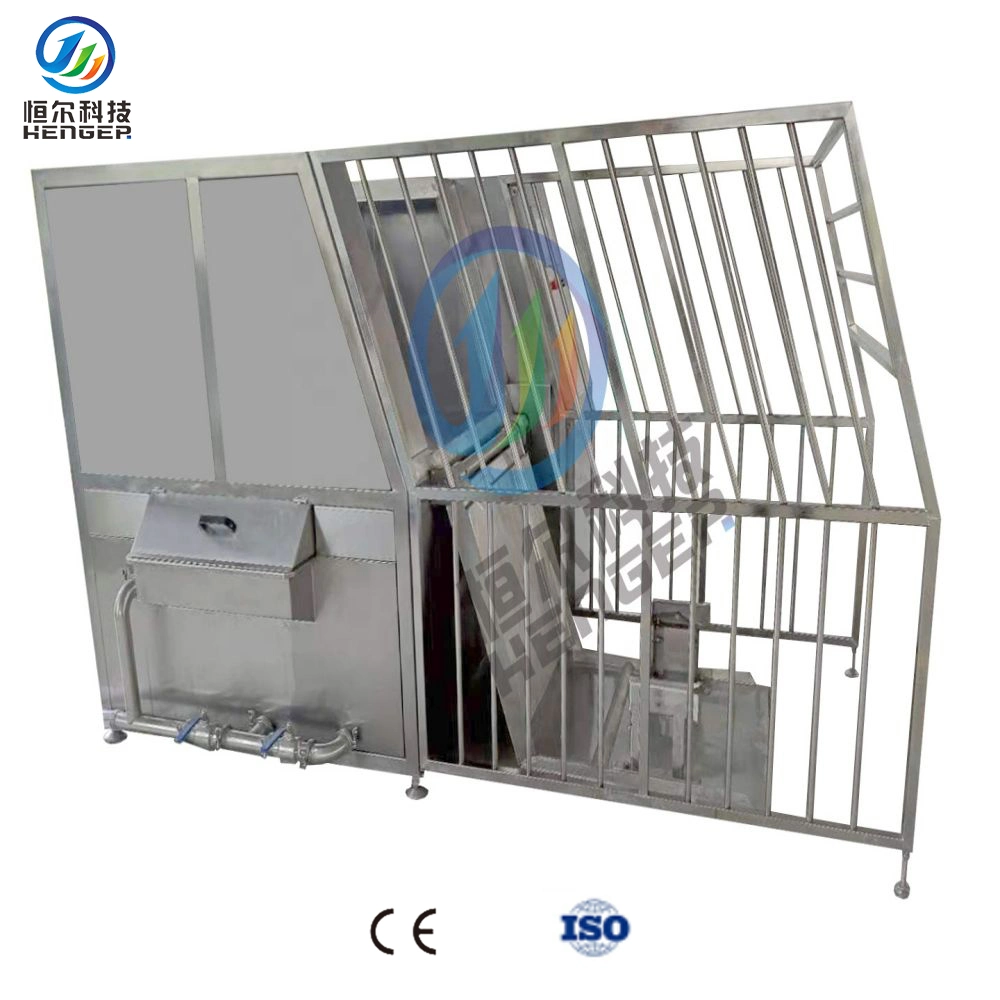 304 Stainless Steel Bin Washer Meat Hopper Car Trolley Washing Machine