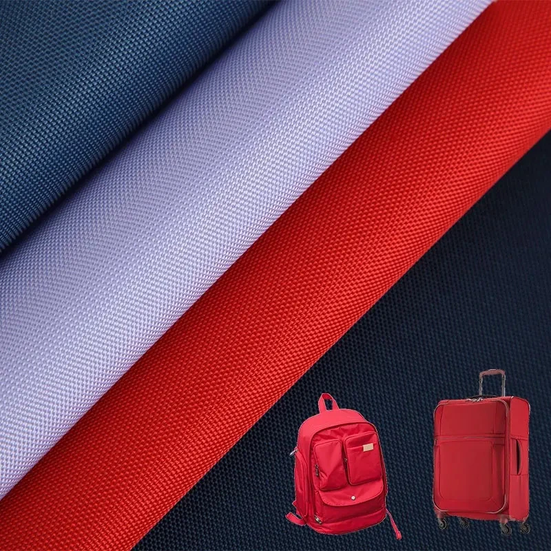 420d Wrinkle Nylon Waterproof with PU Coating for Backpack Bags Luggage Suitcase Oxford Fabric