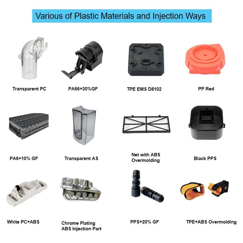 شركات الخدمات المهنية رخيصة مخصص منخفضة التكلفة PVC ABS البلاستيك قالب الحقن