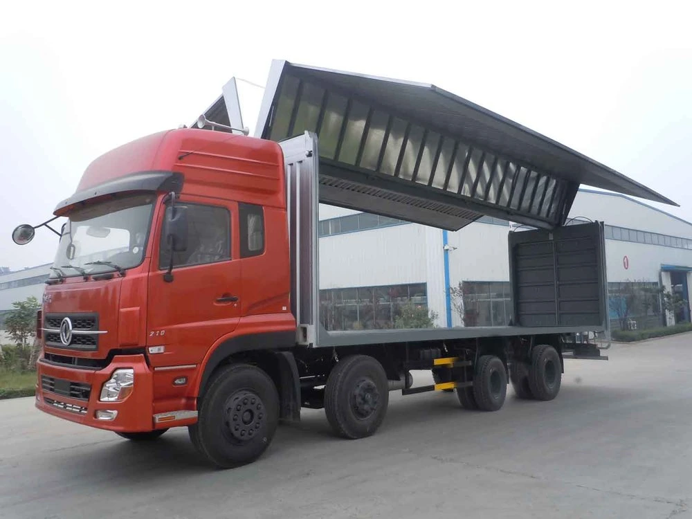 The Single Acting Hydraulic Power Unit with Wing Opening and Closing of Van Truck Is Used for Logistics Loading and Unloading