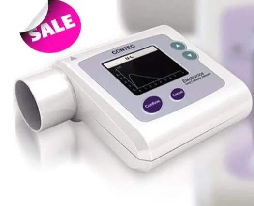 CE Certified Spirometer with Analysis Software