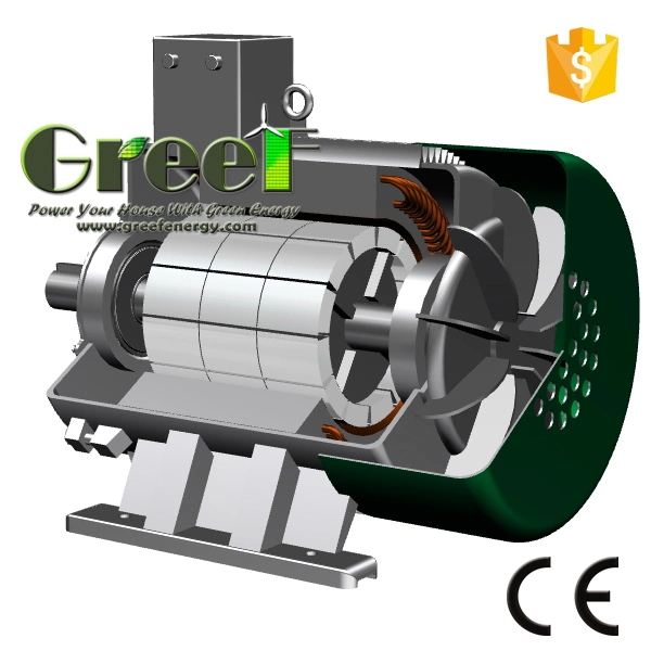 5KW 220V Energia Livre rotação baixa do íman permanente alternador