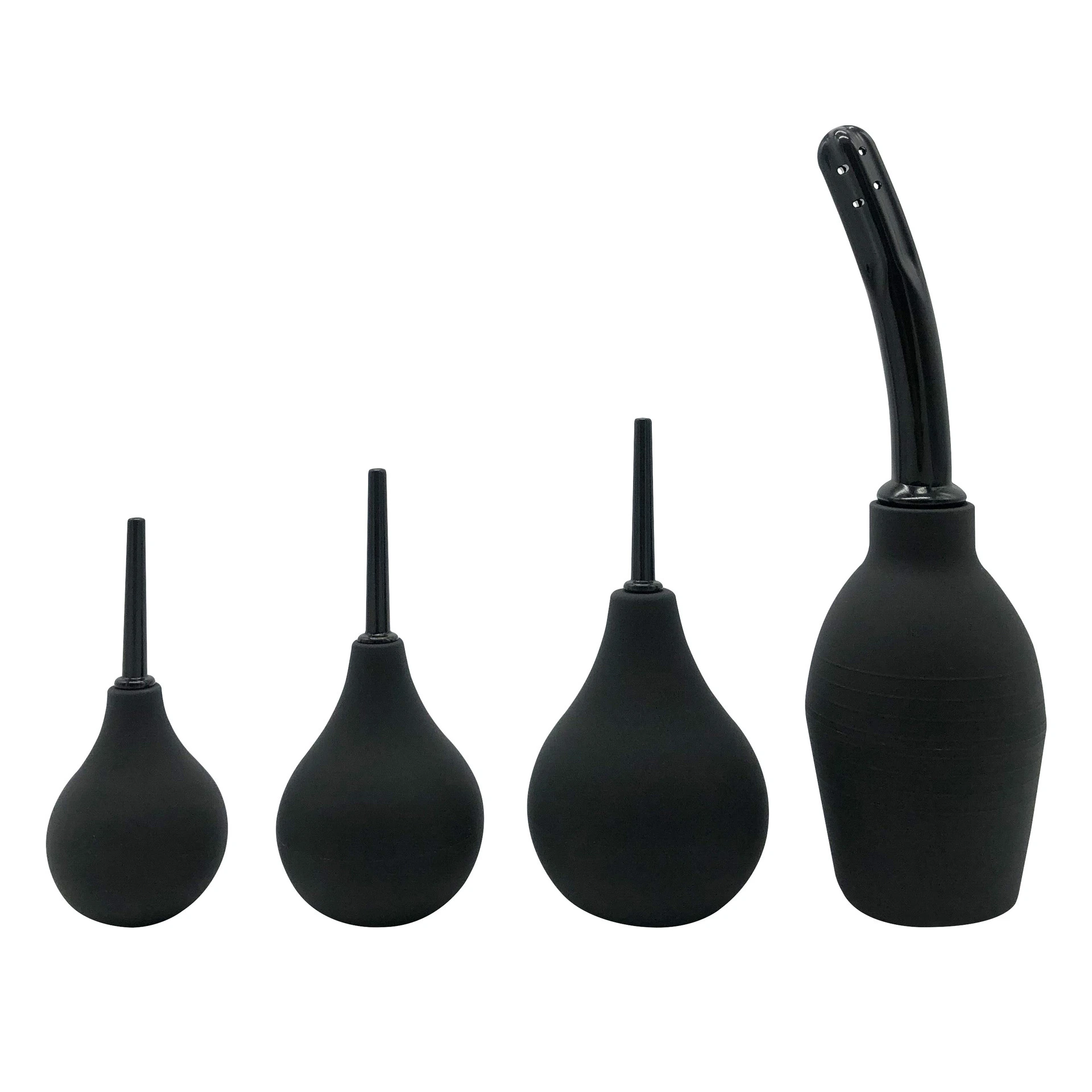 Silicone médical Douche sac pour le lavement, adulte pour le coït anal sex toy anal lavement de filtre à l'ampoule