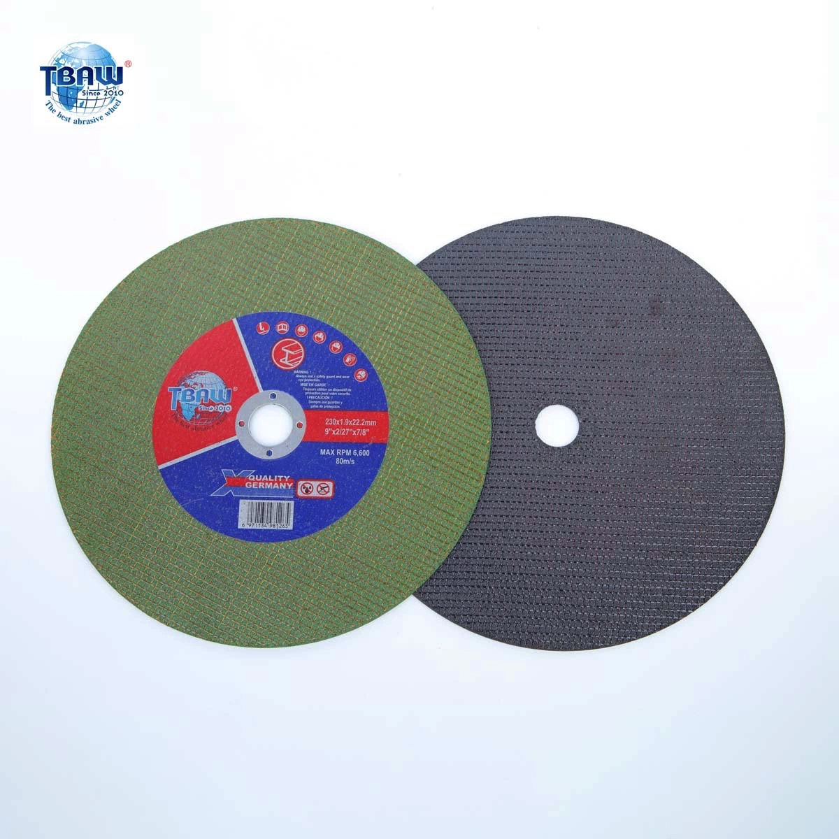 230X1.9X22.2 mm Cutting Disc Resin Bonded Cutting Wheels for Various Material