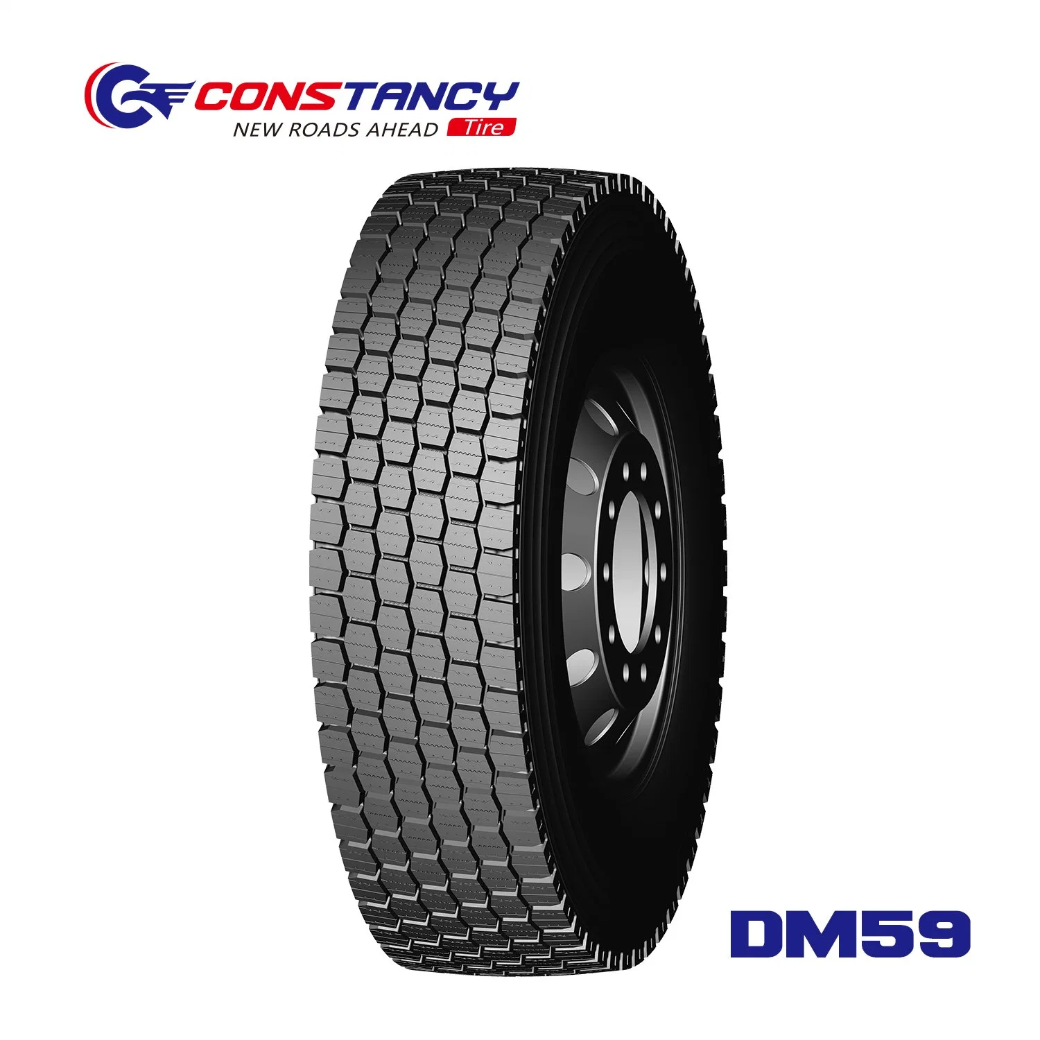 Ampliar el ancho de vía camión marca la constancia de los neumáticos 315/80R22.5 Nuevo patrón Dm59