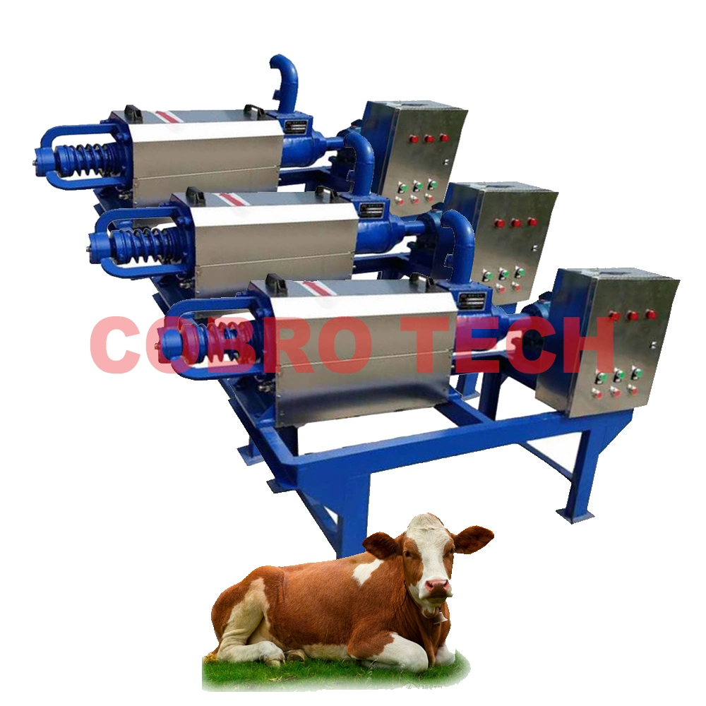 Juice Solid Liquid Digestate Separation Separator Manure Process