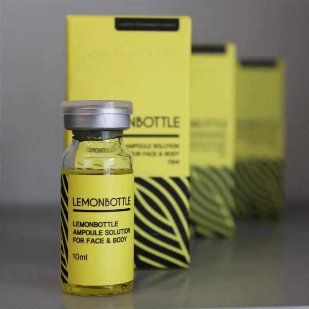 Wholesale Slimming Injection Lemon Bottle 5 10ml Semaglutide 5mg Semiglutide 10mg Tirzepatide Lipolyses for Fat Dissolving Fat Dissolve Loss Weight