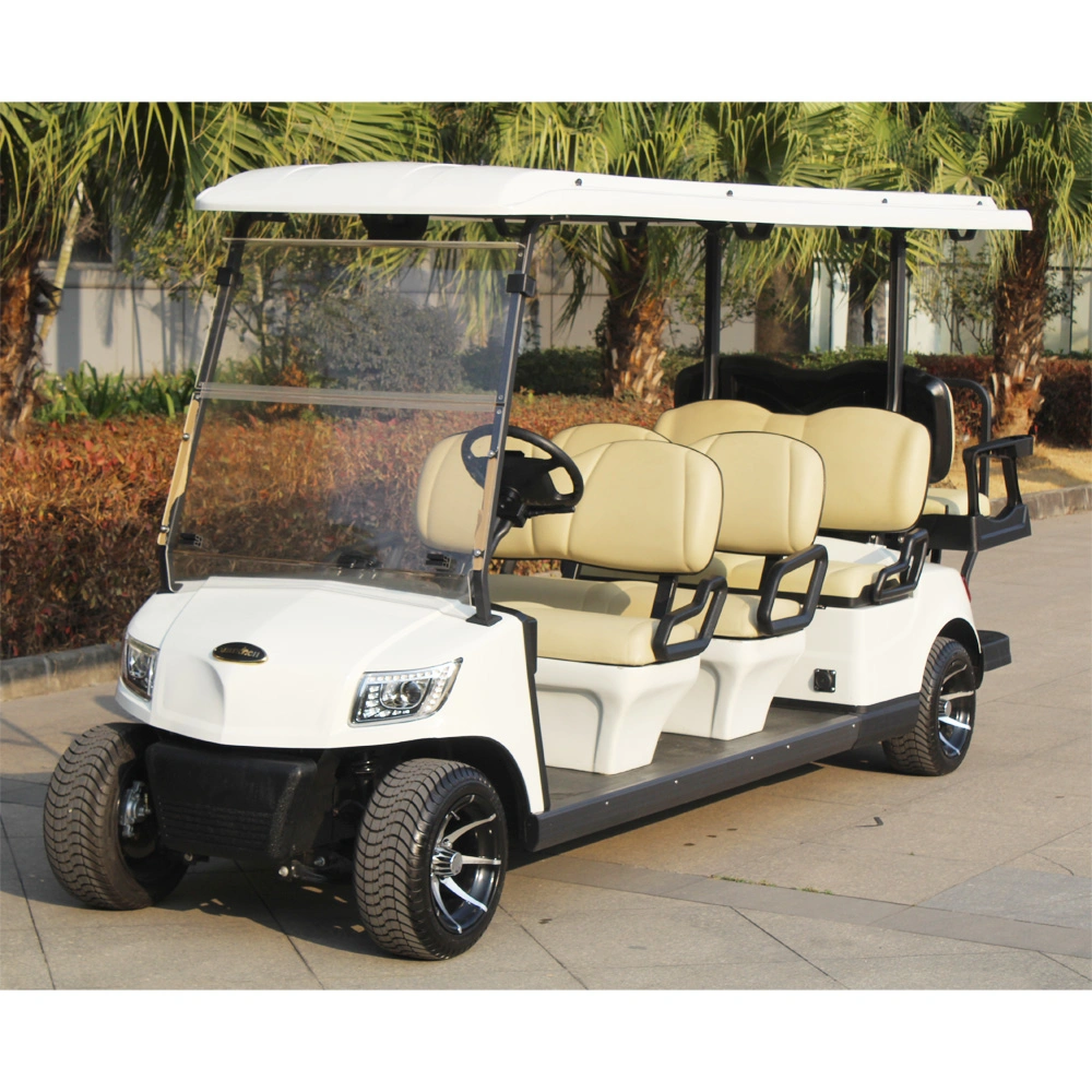 Marshell High-Quality Electric Golf Cart with 6+2 8 Seats CE Approved (DG-M6+2)