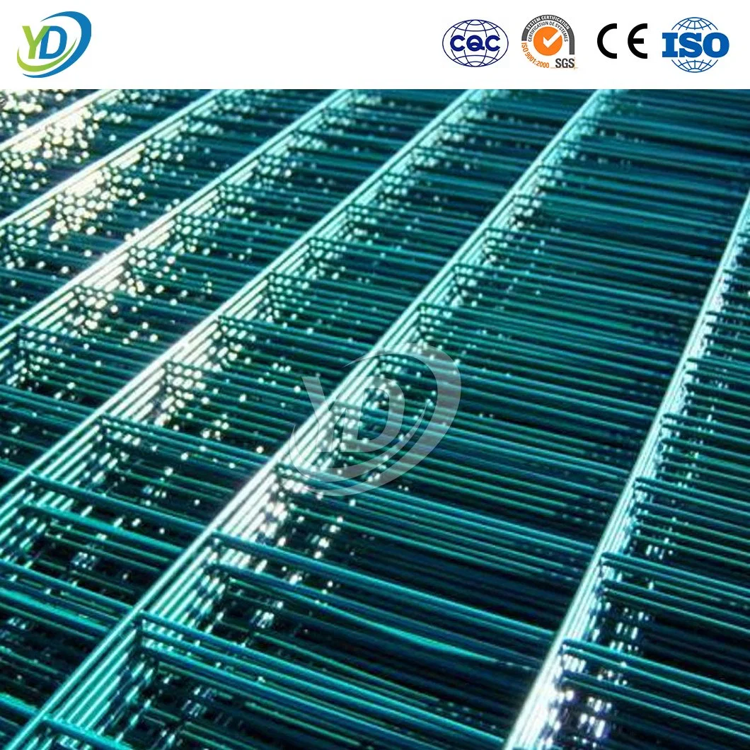 Yeeda Wire Mesh 16 Gauge Welded Wire Mesh Grossistes Chinois 75mm X 75mm Mailles Soudées Électriques Revêtues de PVC Pièce Utilisée pour les Clôtures en Mailles Soudées.