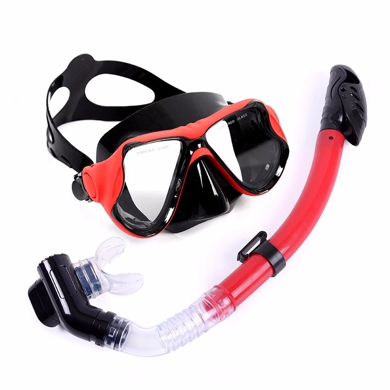 Freediving Swimming Mask Diving Snorkel Set