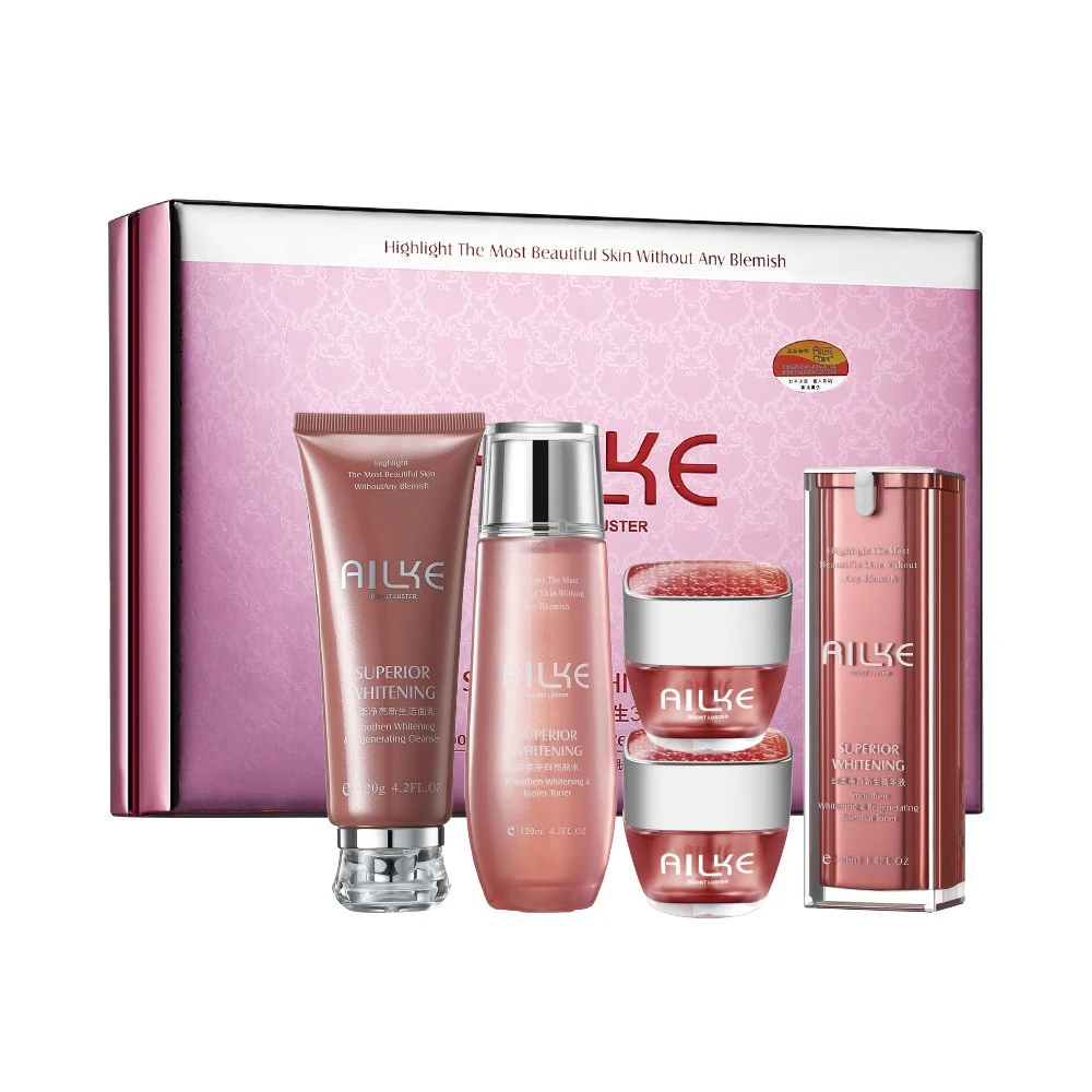 Ailke Whitening Skin Care Set Black Dark Spot Remover Whitening Crème pour le visage