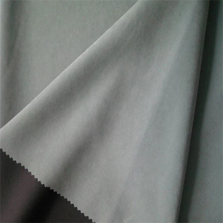 Micro Fiber Brushed Suede Backing Bonded T/C Fabric Material for Sofa and Garments Upholstery Recycled Suede Fabric