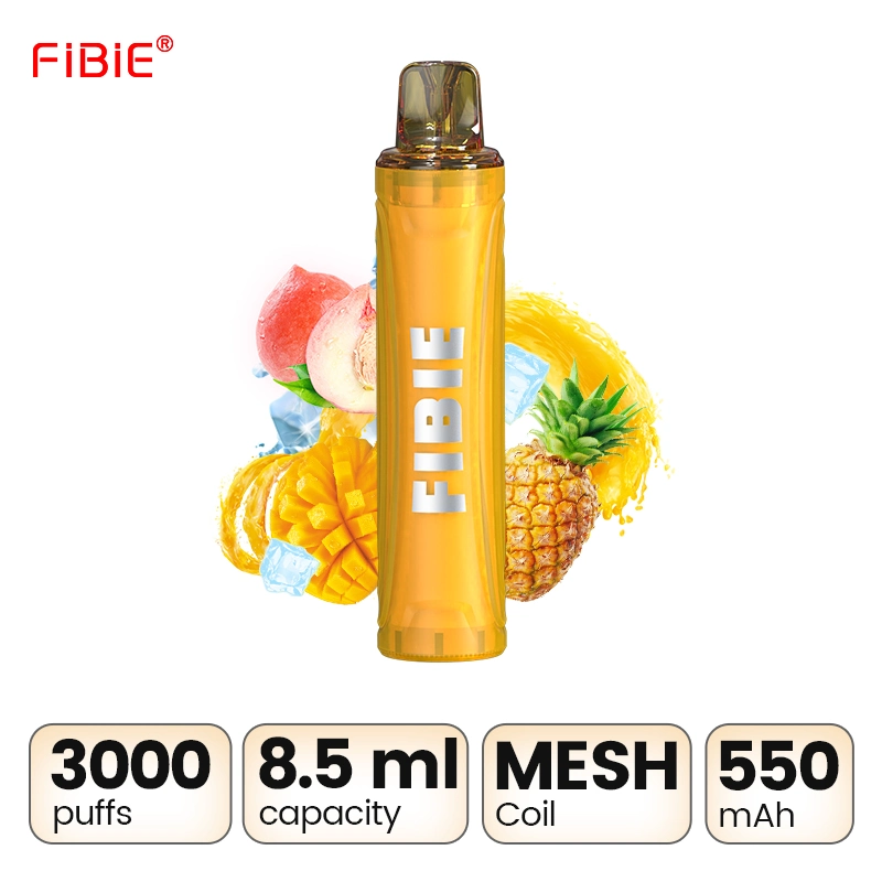 EBay Amazon Compras en línea Mech Coil 10ml 10 sabores Fibie Humi 3000 Puffs Shenzhen E Cigarette