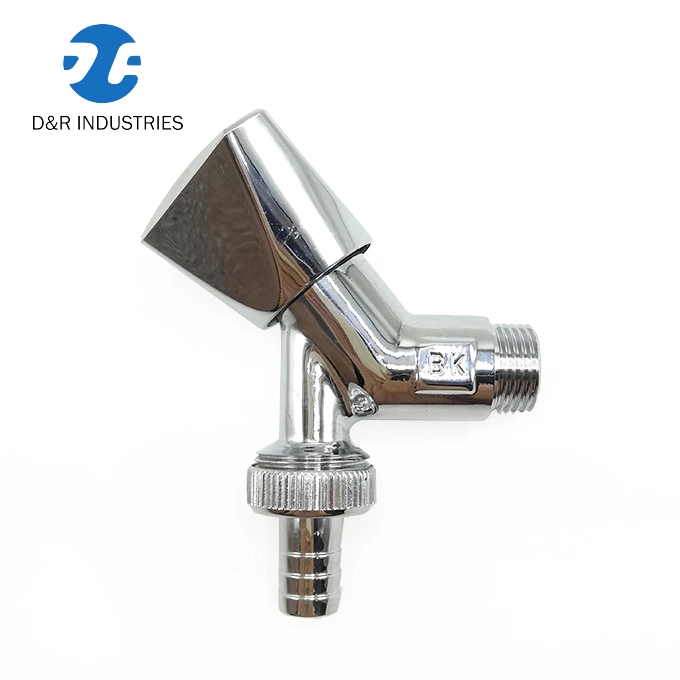 Low Price Bathroom Sink Taps Wall Mounted Brass Basin Bibcock with Strainer