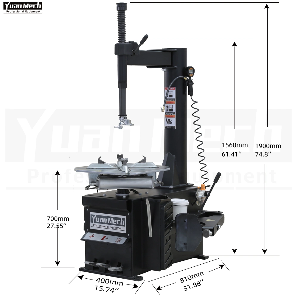 10% de descuento para el alquiler de equipamiento de taller automotriz taller de reparación de la máquina del cambiador de neumáticos