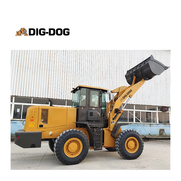 Compact Loader 5t Powerful Articulated Mini Wheel Loader