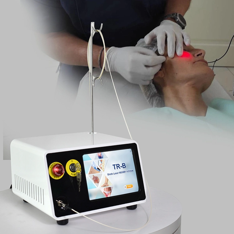 Brasil Tr-B 980 1470nm Laser Lipólise Emagrecedor Máquina Beleza Lipoaspiração Endolift Laser