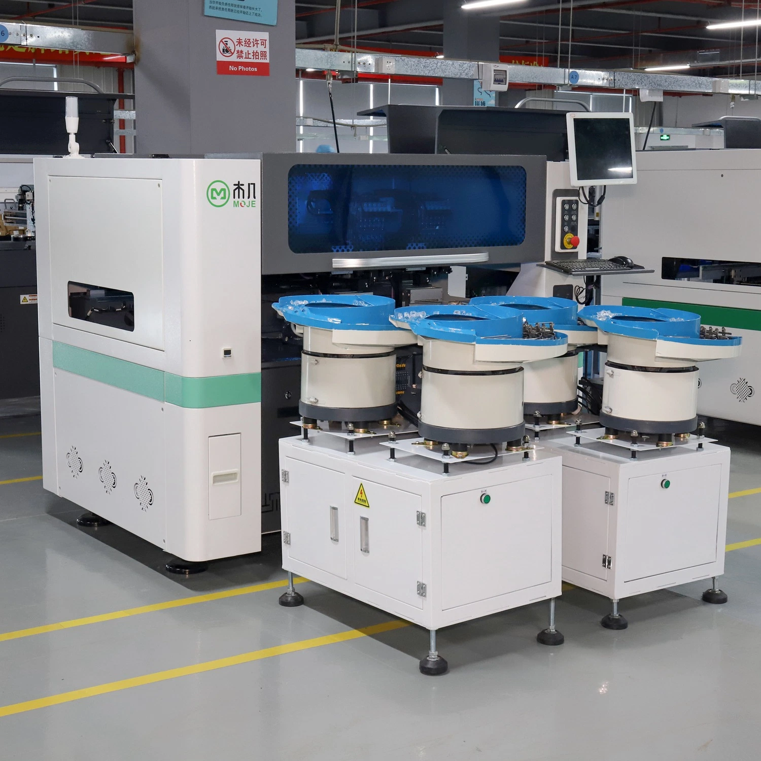 M612t Moje PCB Chip Mounter Machine Moje SMT Pick and Place Machine PCB Surface Mounting Machine for SMT Production Line PCB Assembly Machine