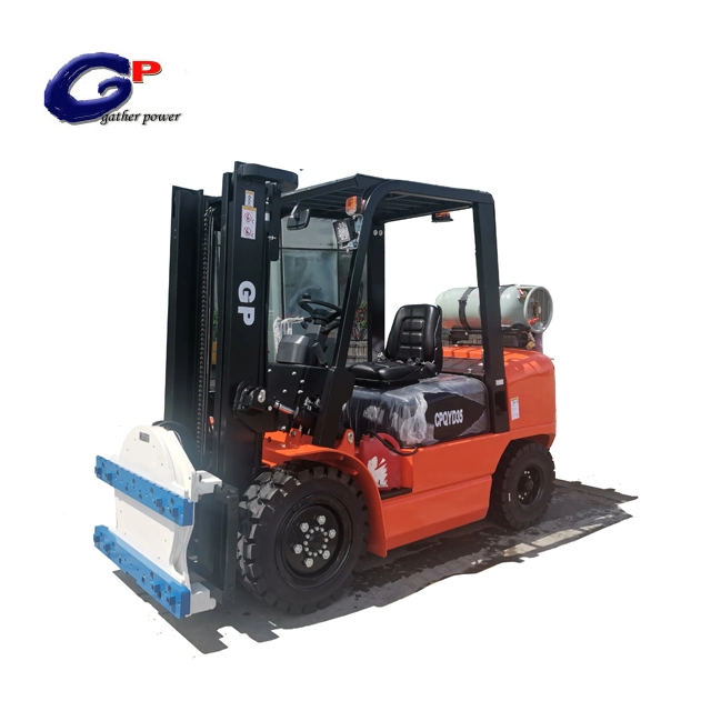 Industrial 3.5t LPG Power Cheap Forklift with Rotating