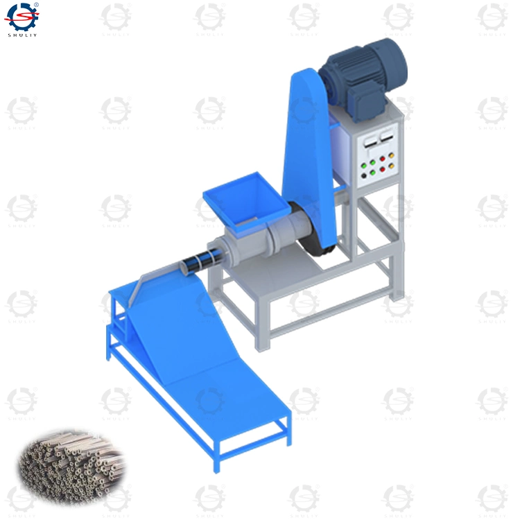 Wheat Straw Charcoal Briquette Making Machine Sawdust Briquette Screw Extruder