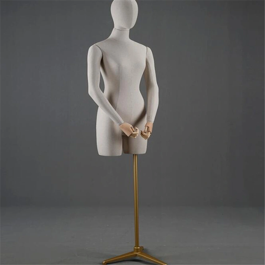 Hanging Half Size Flexible Dress Form Mannequin Female Torso