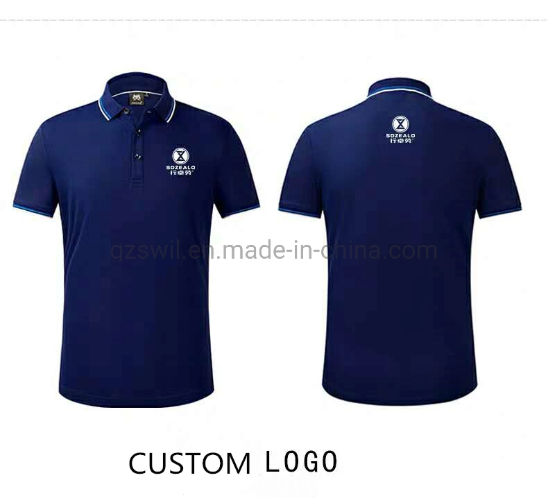 Soft Cotton Material Good Quality Promotional OEM Service Custom Polo Shirts