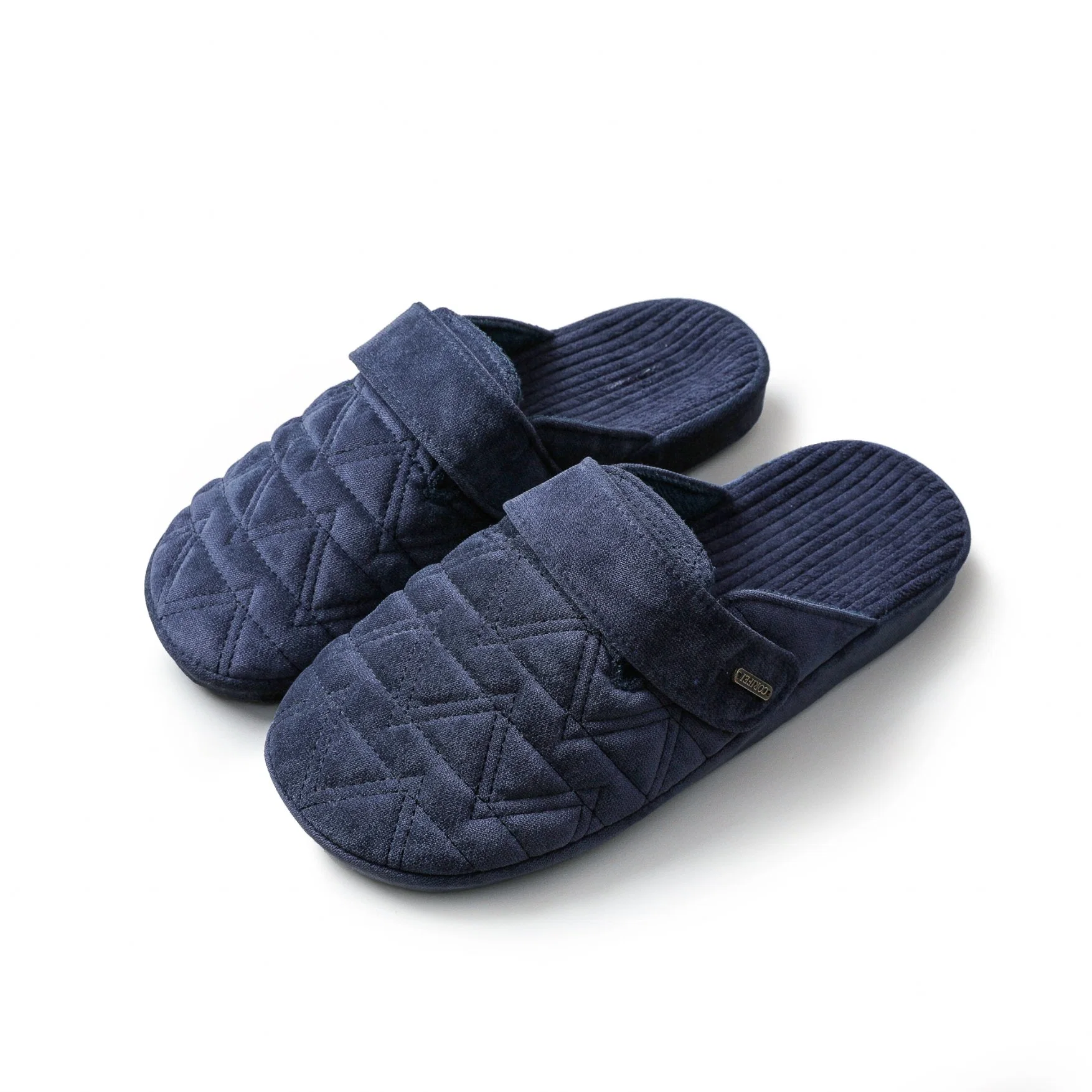 Corifei Herren Startseite Hausschuhe Geometrische Indoor Slip auf Rutschen Gummi Sole Winter