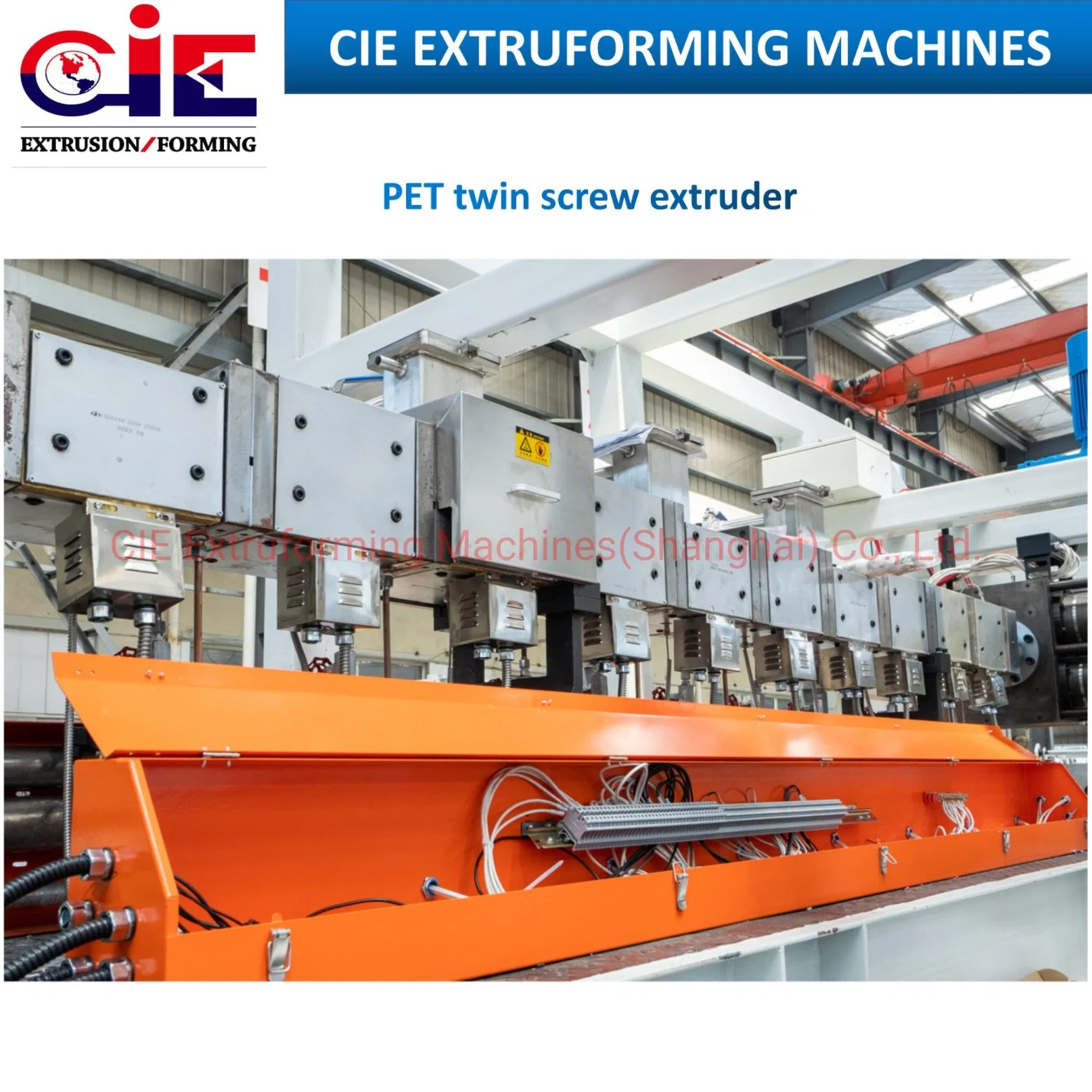 Automatic Plastic APET PLA Twin Screw Single Layer Sheet Extruder/Plastic Sheet Extrusion Extruding Making Machine