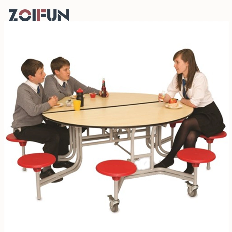 Factory Cautom Canteen Dining Table and Chair School Furniture
