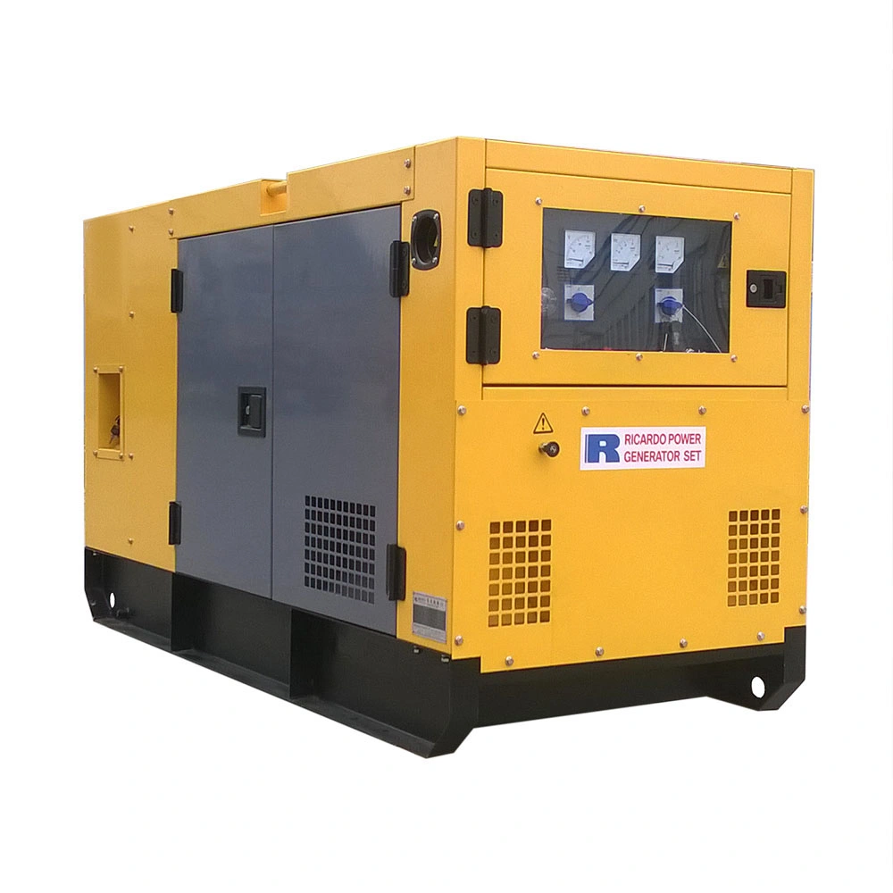 Ce ISO 50Hz Three Phase Small Soundproof Diesel Generator Home Use