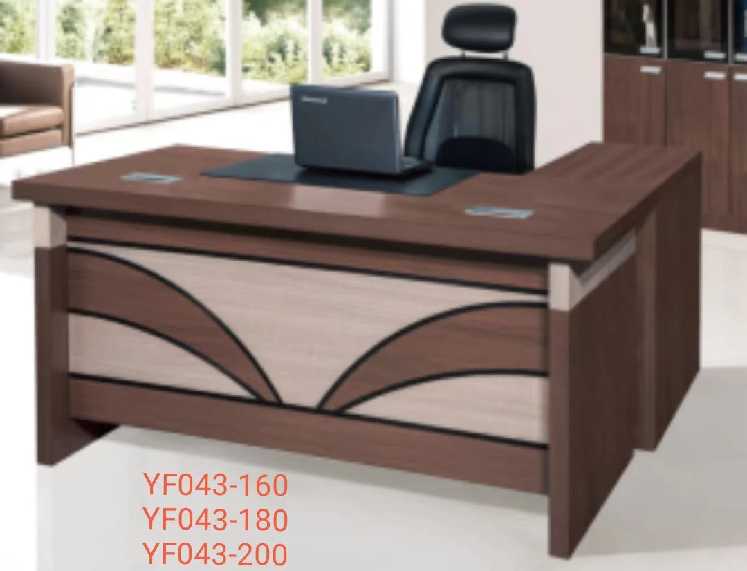 Furniture with Storage Cabinet CEO Manager Executive Desk Office Table Executive Desk