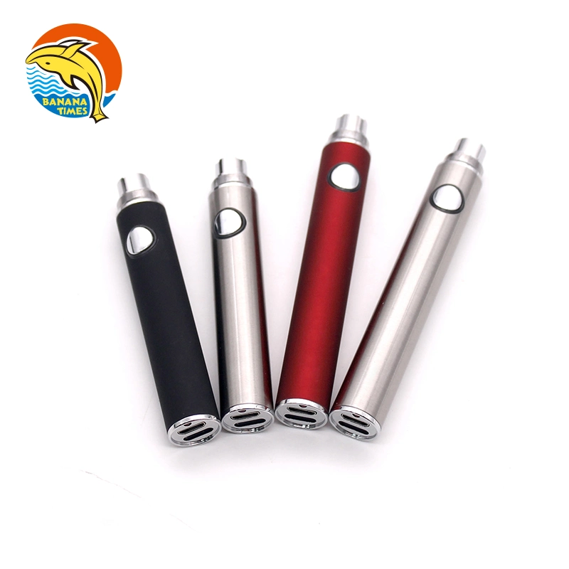 Wholesale/Supplier 650mAh Dual Charging 1.7V-4.2V USA Wholesale/Supplier Big Capacity Button Vape Battery