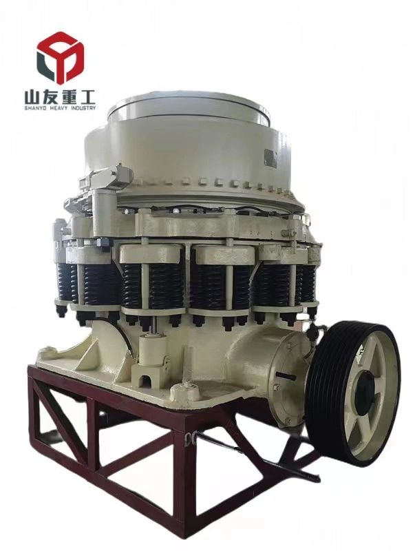 Mineração Granite Hard Stone Crusher Machine, Gold Iron Ore Rock Cone Crusher Machine, CS Hydraulic Symons Cone Crusher