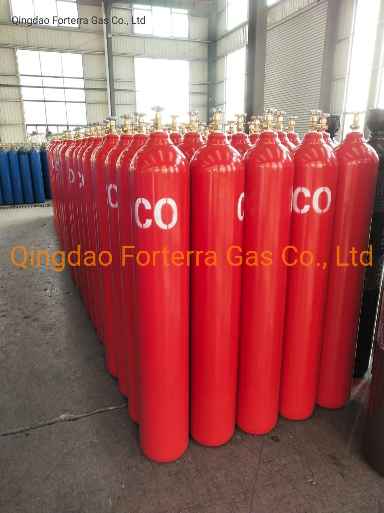 Factory Price High Purity 99.9% 99.99% 99.999% Co Gas Carbon Monoxide Gas in 40L 47L 50L Steel Gas Cylinder