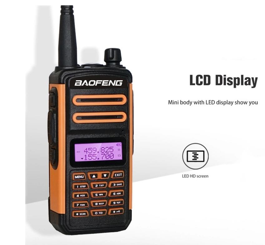 Hot Selling Tri-Band Baofeng Tr-988UV Licence Free Walkie Talkie Best Range 5-10km Talk Range